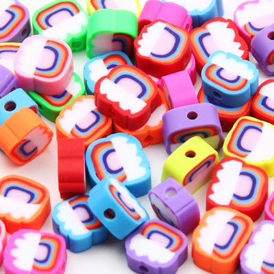 9 χιλιοστά Cartoon Polymer Clay Spacer Beads For DIY Παιδικά κοσμήματα Κατασκευή Χειροτεχνίας Χειροποίητα Σκουλαρίκια Κολιέ Βραχιόλι Γούρι Αξεσουάρ