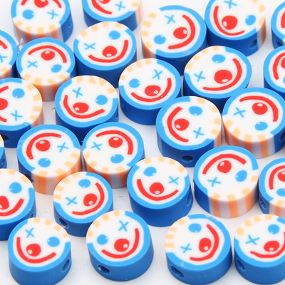 9 χιλιοστά Cartoon Polymer Clay Spacer Beads For DIY Παιδικά κοσμήματα Κατασκευή Χειροτεχνίας Χειροποίητα Σκουλαρίκια Κολιέ Βραχιόλι Γούρι Αξεσουάρ