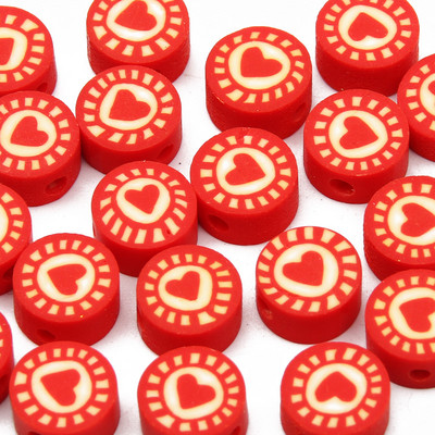 9 χιλιοστά Cartoon Polymer Clay Spacer Beads For DIY Παιδικά κοσμήματα Κατασκευή Χειροτεχνίας Χειροποίητα Σκουλαρίκια Κολιέ Βραχιόλι Γούρι Αξεσουάρ