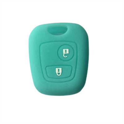 Protector de husă de mașină pentru chei din silicon, capac pentru chei de la distanță pentru Peugeot 107 206 207 307 pentru Citroen C1 C2 C3 C4 Picasso pentru Toyota Aygo