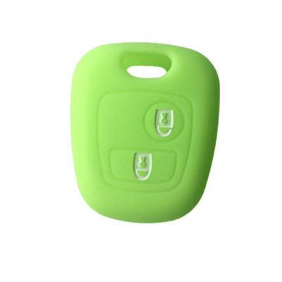 Protector de husă de mașină pentru chei din silicon, capac pentru chei de la distanță pentru Peugeot 107 206 207 307 pentru Citroen C1 C2 C3 C4 Picasso pentru Toyota Aygo