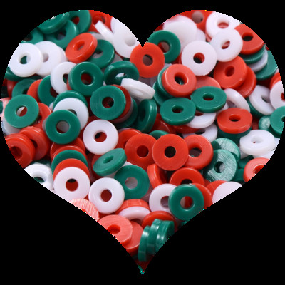 6mm 300/600/900pcs Ακρυλικές χάντρες για κοσμήματα Σκουλαρίκι κολιέ DIY Βραχιόλι Κατασκευής Κιτ Αξεσουάρ Χειροτεχνία για Γυναίκες Κορίτσια