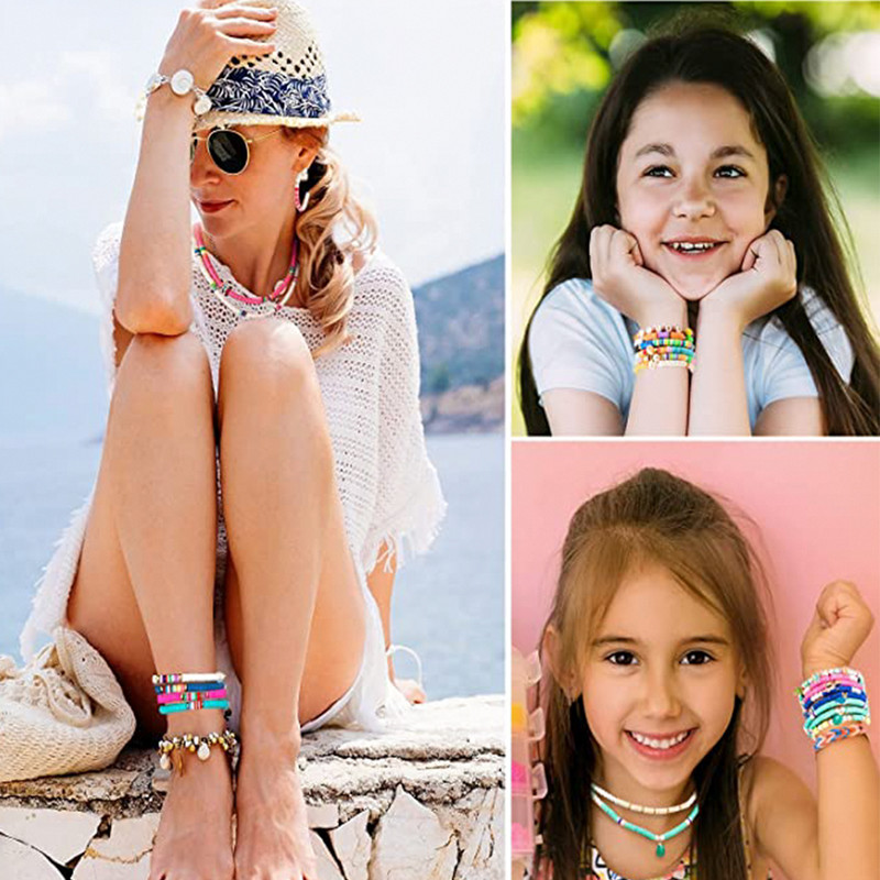 6mm 300/600/900pcs Ακρυλικές χάντρες για κοσμήματα Σκουλαρίκι κολιέ DIY Βραχιόλι Κατασκευής Κιτ Αξεσουάρ Χειροτεχνία για Γυναίκες Κορίτσια