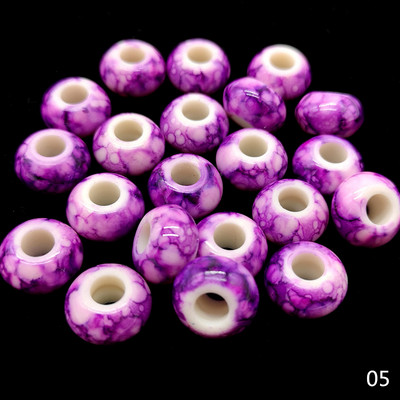 12 tk 15x9mm suure auguga helmed ümmargused ümmargused helmed ehete valmistamiseks käevõru ripats ise ise