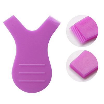 10 τεμ. Επέκταση βλεφαρίδων επαναχρησιμοποιήσιμη πλαστική βούρτσα βλεφαρίδων Cleaning Y Shape Grafted curler Eyelashes Lift Makeup Mascara Tools