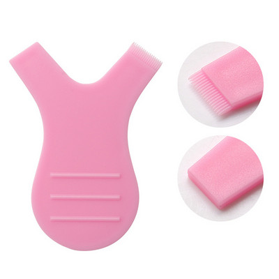 10 τεμ. Επέκταση βλεφαρίδων επαναχρησιμοποιήσιμη πλαστική βούρτσα βλεφαρίδων Cleaning Y Shape Grafted curler Eyelashes Lift Makeup Mascara Tools