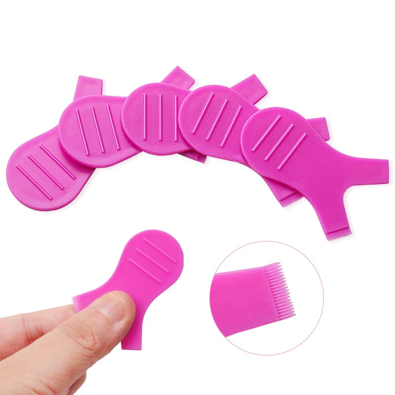 10 τεμ. Επέκταση βλεφαρίδων επαναχρησιμοποιήσιμη πλαστική βούρτσα βλεφαρίδων Cleaning Y Shape Grafted curler Eyelashes Lift Makeup Mascara Tools