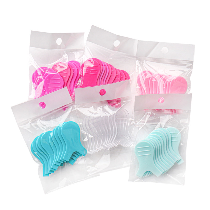 10 τεμ. Επέκταση βλεφαρίδων επαναχρησιμοποιήσιμη πλαστική βούρτσα βλεφαρίδων Cleaning Y Shape Grafted curler Eyelashes Lift Makeup Mascara Tools