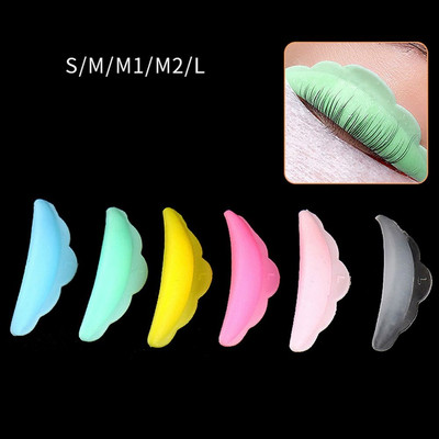 5 Pairs Lashes Lifting Eyelash Grafting Silicone Perm Lash Lift Pads Reusable 3D Eyelashes Curler Extension Beauty Makeup Tool
