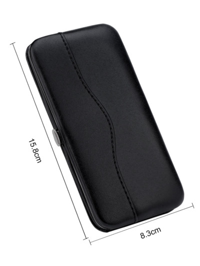 Yelixi pintsettide ümbris ripsmepikenduste ümbris PU nahast tühi hoiukott Silma ripsmepikenduste pintsettide ümbris