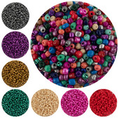 4mm 200vnt saldainio spalvos smulkūs stiklo karoliukai, karoliukai papuošalams gaminti, apyrankės, karoliai, auskarai, aksesuarai