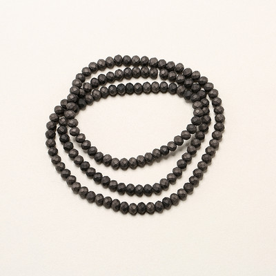 1 vrpca 3X4 mm AB premaz u boji neprozirne prozirne kristalne rondelle fasetirane staklene perle za izradu nakita