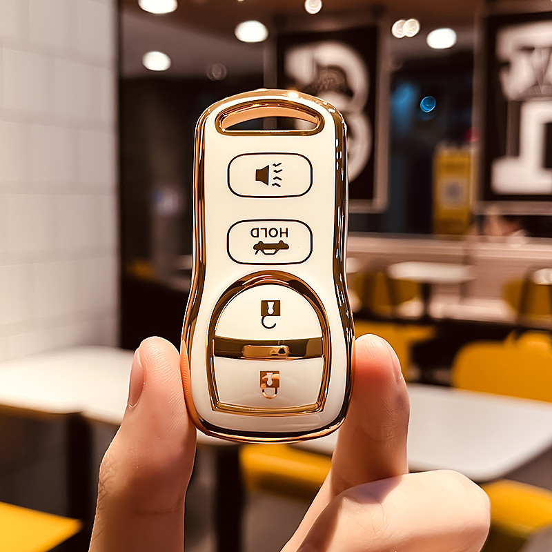 Nissan Tiida Sentra X-trail T30 Altima Frontier Armada Maxima jaoks Infiniti QX56 JA60 FX35 auto võtmekaane korpuse tarvikud