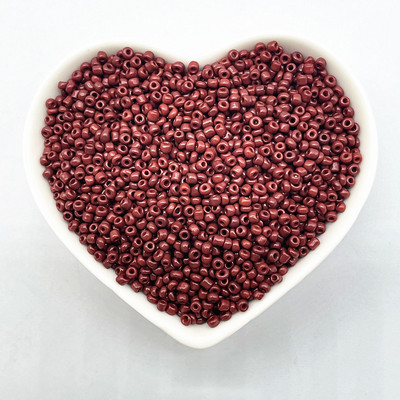 15g 4mm Εφέ της λάκας που ψήνει γούρι Τσεχικές γυάλινες χάντρες από σπόρους DIY Χάντρες βραχιολιών DIY για αξεσουάρ κατασκευής κοσμημάτων