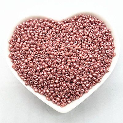 15g 4mm Εφέ της λάκας που ψήνει γούρι Τσεχικές γυάλινες χάντρες από σπόρους DIY Χάντρες βραχιολιών DIY για αξεσουάρ κατασκευής κοσμημάτων