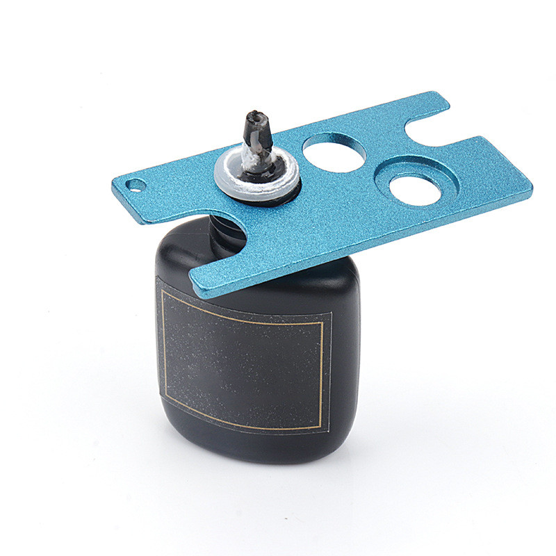 1 τεμ. Ανοιχτήρι από ανοξείδωτο ατσάλι για αντικατάσταση φιάλης κόλλας βλεφαρίδων γενικής χρήσης.