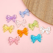 4 tk Sweet Charm akrüülist liblikas helmed kikisõlmed, lipsud helmed ehete jaoks Käsitsi valmistatud käevõru kõrvarõngad DIY tarvikud