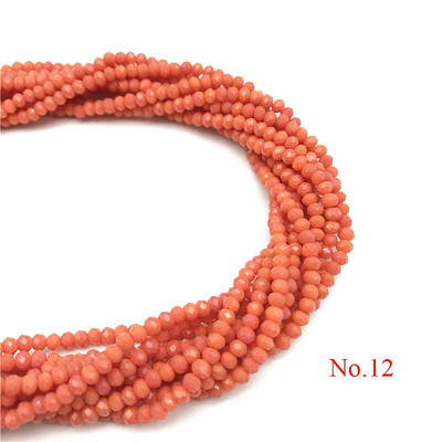 Hulgimüük 2X3mm 195tk Tšehhi kristallhelmed ehete valmistamiseks Ise ise näputöö AB värvivahetaja lihvitud klaashelmed