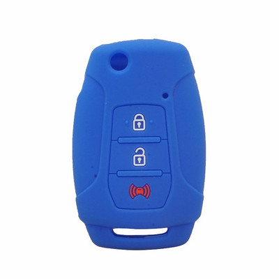 Κάλυμμα κλειδιού αυτοκινήτου Xinyuexin σιλικόνης Θήκη FOB για Ssangyong Korando 215/65 R16 225/60 R17 Remote Key Jacket Protector Αξεσουάρ αυτοκινήτου