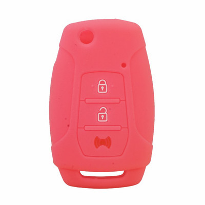 Κάλυμμα κλειδιού αυτοκινήτου Xinyuexin σιλικόνης Θήκη FOB για Ssangyong Korando 215/65 R16 225/60 R17 Remote Key Jacket Protector Αξεσουάρ αυτοκινήτου