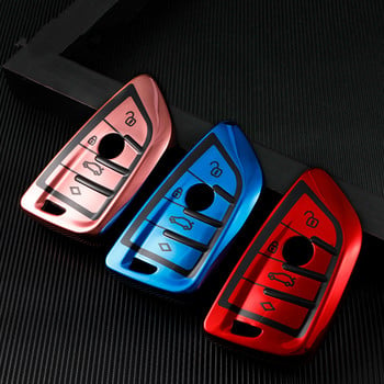 TPU Car Smart Key Cover Case Shell Fob Bag Holder за Bmw F20 F30 G20 F34 F31 F10 G30 F11 X3 F25 X4 I3 M3 M4 1 5 3 Series