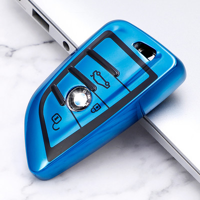 TPU Car Smart Key Cover Case Shell Fob Bag Turētājs priekš Bmw F20 F30 G20 F34 F31 F10 G30 F11 X3 F25 X4 I3 M3 M4 1 5 3 Series
