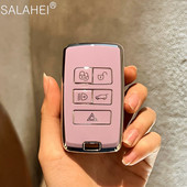 Carcasă pentru chei de mașină, acoperire completă, carcasă de la distanță pentru Land Rover Range Rover Evoque Discovery Sport Velar pentru accesorii Jaguar XE E-PACE XF