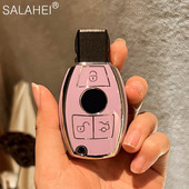 Κάλυμμα θήκης κλειδιού αυτοκινήτου TPU με 3 κουμπιά Κέλυφος τηλεχειριστηρίου για Mercedes Benz ACESG Class GLA CLA GLK GLC CLS W204 W463 W176 W251 W205 AMG