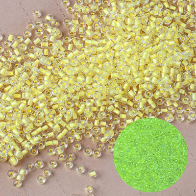 Λαμπερές γυάλινες χάντρες 3 χιλιοστών Λάμπουν στο σκοτάδι Ψάρεμα Χαλαρές χάντρες για κοσμήματα με σήμανση DIY κολιέ βραχιόλι