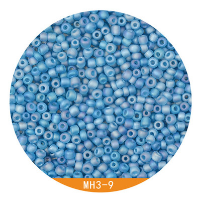 3 MM 8/0 Mat Corolful Plating šarm češke staklene perle DIY narukvica ogrlica SeedBeads za pribor za izradu nakita