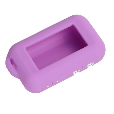 Jingyuqin αμφίδρομη θήκη σιλικόνης συναγερμού αυτοκινήτου για Starline E90/E60/E62 Ρωσικό τηλεχειριστήριο LCD μόνο κάλυμμα