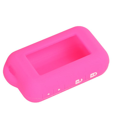 Jingyuqin αμφίδρομη θήκη σιλικόνης συναγερμού αυτοκινήτου για Starline E90/E60/E62 Ρωσικό τηλεχειριστήριο LCD μόνο κάλυμμα