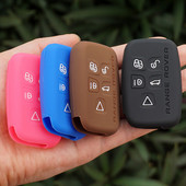 Κάλυμμα θήκης από καουτσούκ για μπρελόκ για Land Rover A9 Range Rover Sport Evoque Discovery Freelander Remote Holder Προστατευτικό μπρελόκ