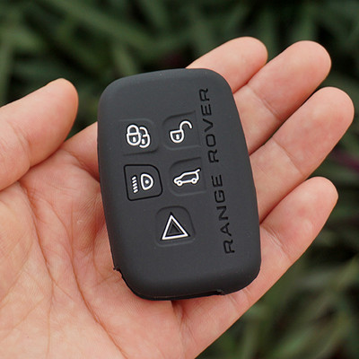 Κάλυμμα θήκης από καουτσούκ για μπρελόκ για Land Rover A9 Range Rover Sport Evoque Discovery Freelander Remote Holder Προστατευτικό μπρελόκ