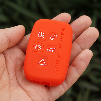 Κάλυμμα θήκης από καουτσούκ για μπρελόκ για Land Rover A9 Range Rover Sport Evoque Discovery Freelander Remote Holder Προστατευτικό μπρελόκ