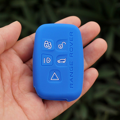 Κάλυμμα θήκης από καουτσούκ για μπρελόκ για Land Rover A9 Range Rover Sport Evoque Discovery Freelander Remote Holder Προστατευτικό μπρελόκ