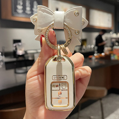 5 nupuga TPU auto kaugjuhtimispuldi võtmeümbrise kate 2019. 2020. 2021. aasta Honda Accord Civic CR-V CRV Pilot EX EX-L Touring Premium Insight jaoks