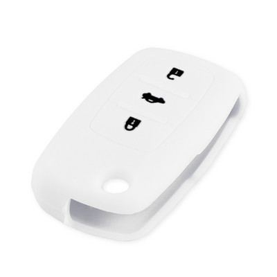 KEYYOU szilikon autókulcs védőtok ház VW Volkswagen Polo Golf Passat Beetle Caddy T5 Eos Tiguan SkodaA5 SEAT Leon Altea