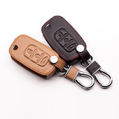 Kokkupandav nahast auto võtmekohver LADA sedaan Largus Granta Kalina Vesta X-Ray X-Ray Cover kaugjuhtimispuldi võtmehoidja kaitsekomplekt starline a91