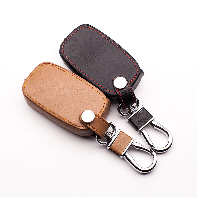 Kokkupandav nahast auto võtmekohver LADA sedaan Largus Granta Kalina Vesta X-Ray X-Ray Cover kaugjuhtimispuldi võtmehoidja kaitsekomplekt starline a91