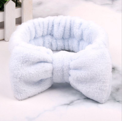 Βλεφαρίδες Extension Spa Facial Headband Ροζ Κόκκινο Χρώμα Headbands Headwear Hair Bands Wash Face Bow Hairbands for Women Girls