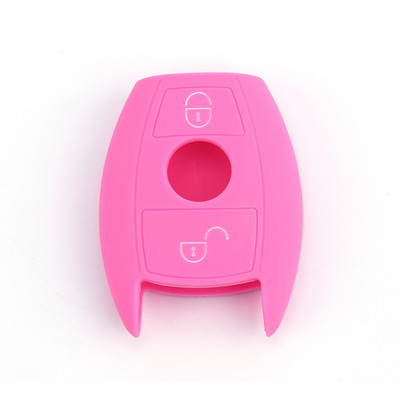 Szilikon autós kulcstartó burkolat Auto kulcsvédő bőrhéjtartó Mercedes Benz A Classe A180 A200 A260 CES CLK W214 W211 számára