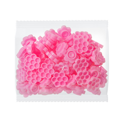 GLAMLASH 100kom čašica ljepila za ekstenzije trepavica Lash Blooming Lift Plastični držač ljepila za trepavice Čašica ljepila za trepavice