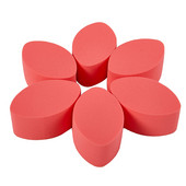 10 vnt. 2x4,5 cm akių formos pratimo kempinės Daugkartinio naudojimo blakstienų priauginimo pratimai pradedantiesiems pratimai Atsitiktinė spalva