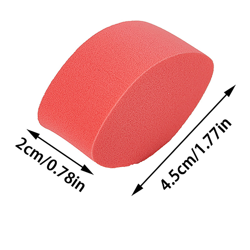 10 vnt. 2x4,5 cm akių formos pratimo kempinės Daugkartinio naudojimo blakstienų priauginimo pratimai pradedantiesiems pratimai Atsitiktinė spalva