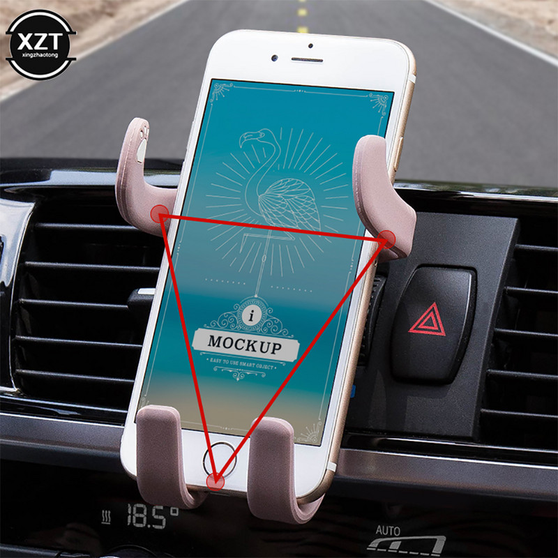 Automobilio oro išleidimo angos mobiliojo telefono laikiklis Animacinių filmų mobiliojo telefono laikiklis Automobilis mielas gyvūnas mobiliojo telefono laikiklis Automobilių dalys Automobilių kvapai