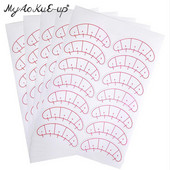 70 paari silmakleebis ripsmete pikendamiseks poogitud ripsmepadjad Silmapadjad Paberplaastrid Mähised Harjutusplaastrid Meigitööriistad