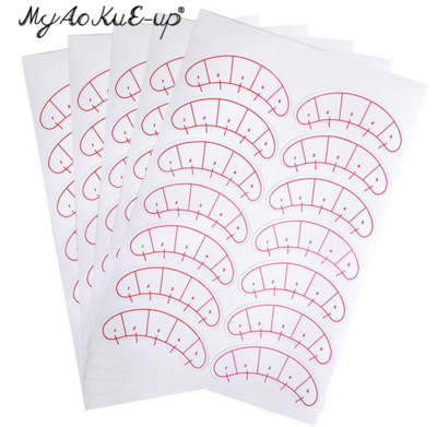 70 paari silmakleebis ripsmete pikendamiseks poogitud ripsmepadjad Silmapadjad Paberplaastrid Mähised Harjutusplaastrid Meigitööriistad