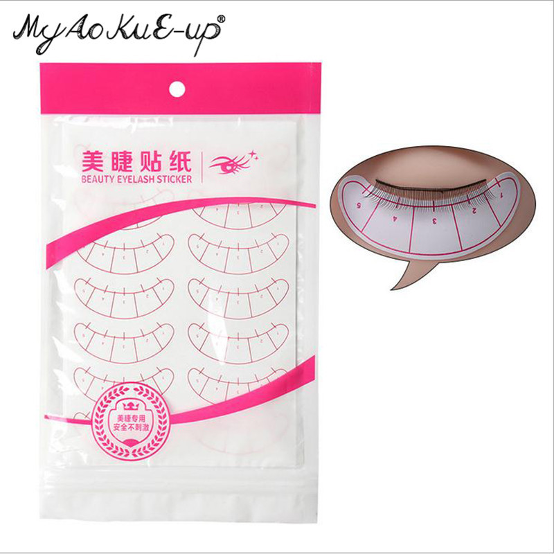 70 paari silmakleebis ripsmete pikendamiseks poogitud ripsmepadjad Silmapadjad Paberplaastrid Mähised Harjutusplaastrid Meigitööriistad