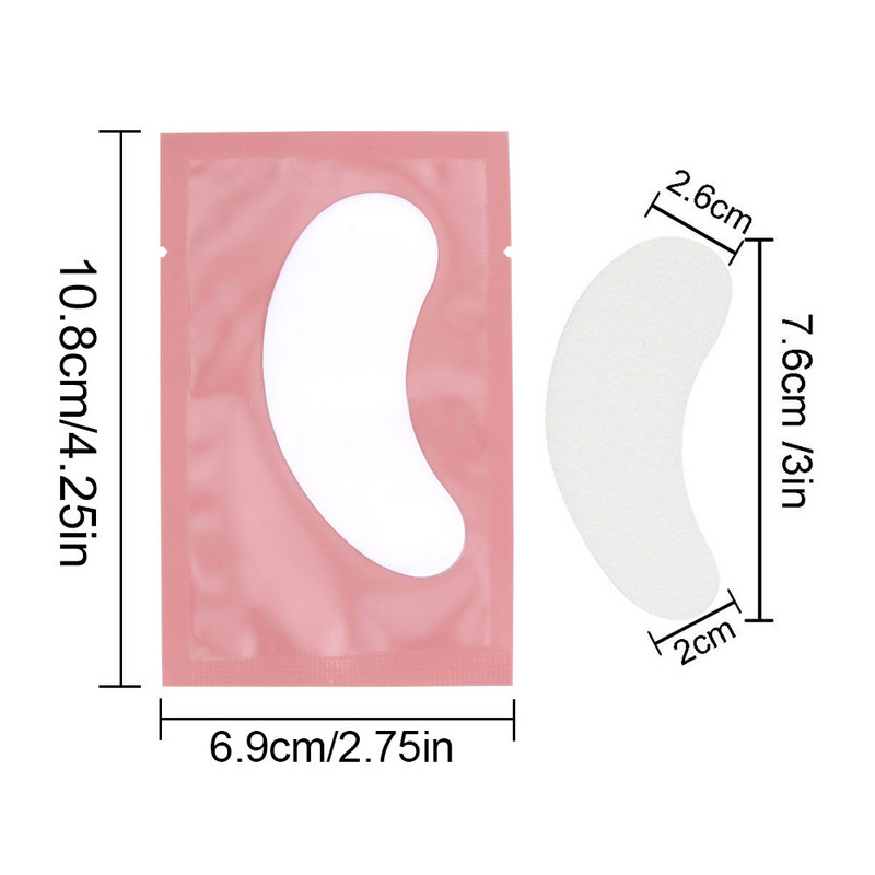 20/50 pár szempilla hosszabbító szempárna beoltás szempilla szempilla hidrogél tapaszok szempilla hosszabbító kellékek szemmatrica eszközök